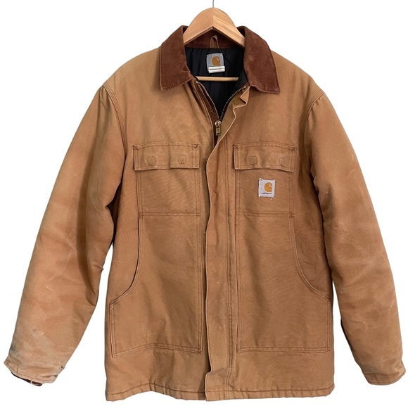 Carhartt Other - Carhartt Work Jacket Traditional Arctic Quilt Lined Duck Field Coat 42 Tall